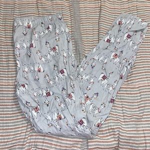 Old navy llama pajama pants